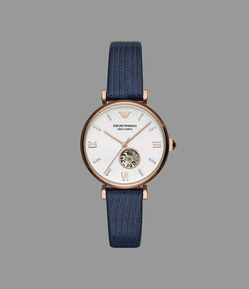 Emporio Armani Ar60020 Womens Meccanico Watch