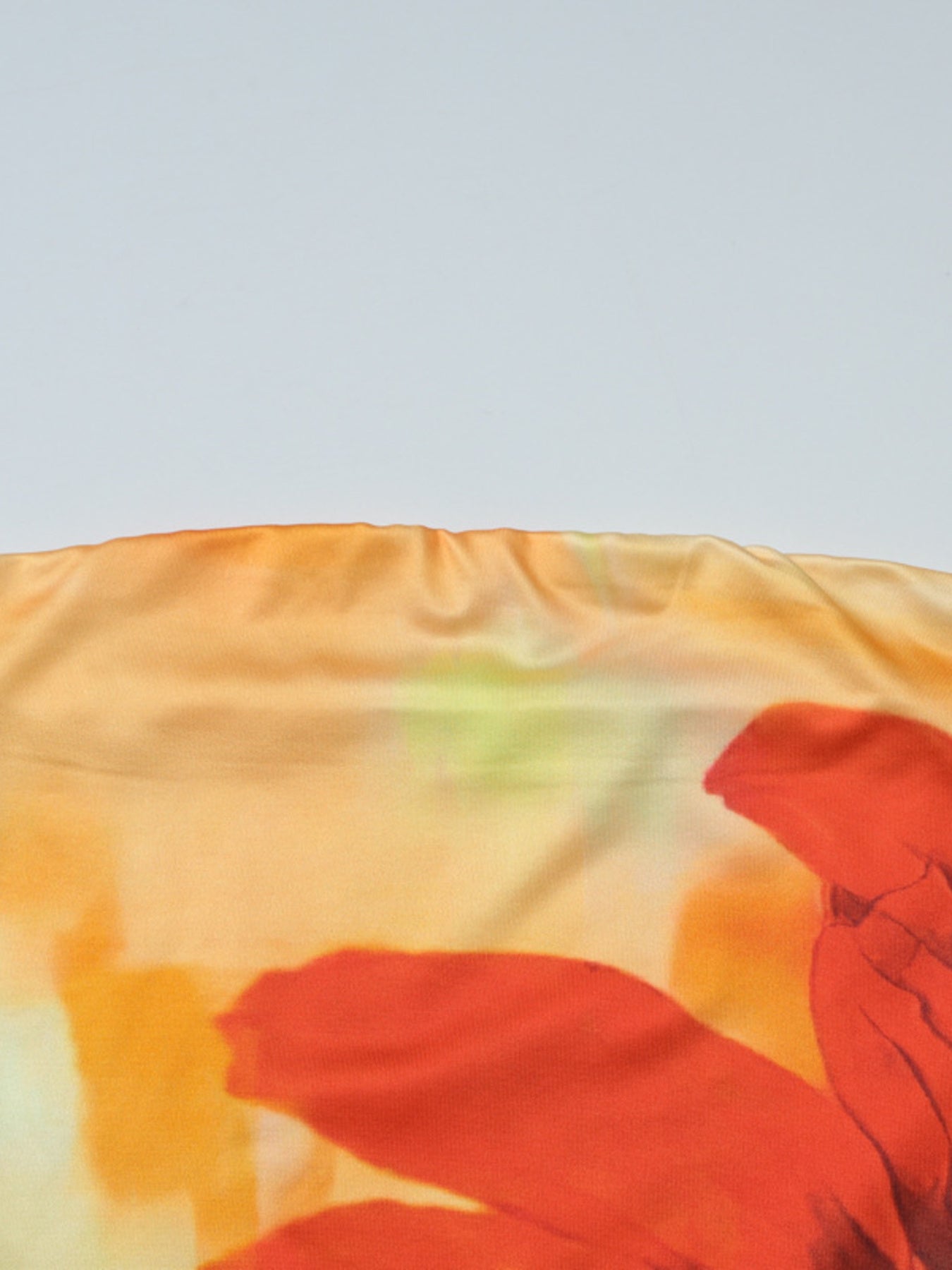 Floral Strapless Tube Top