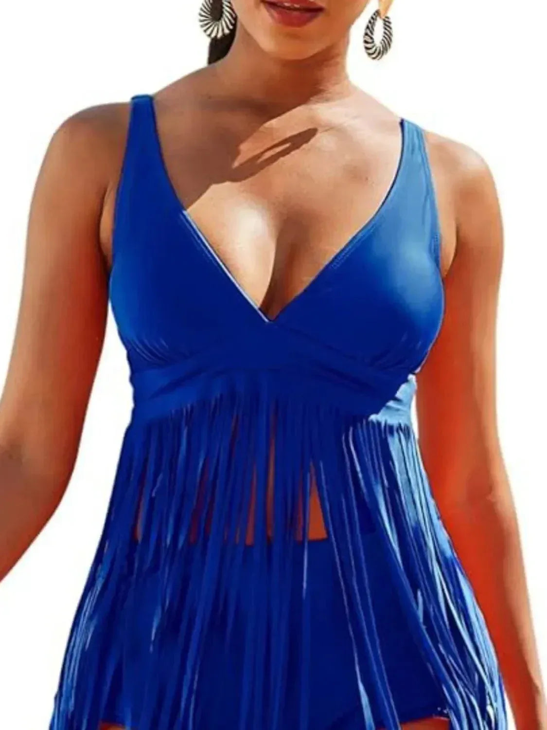Fringe Plunge Bikini