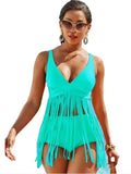 Fringe Plunge Bikini