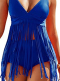 Fringe Tankini Set