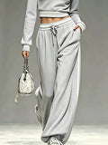 Full Size Half Zip Cropped Top and Pants Set Plus Size