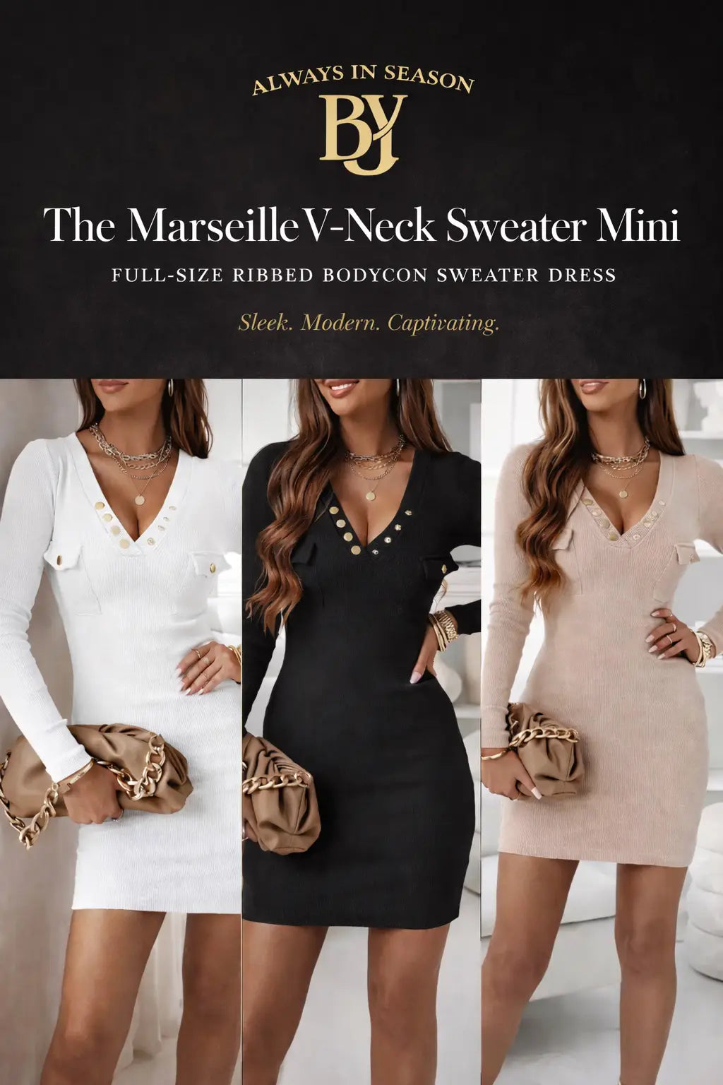 Ribbed Sweater Dress