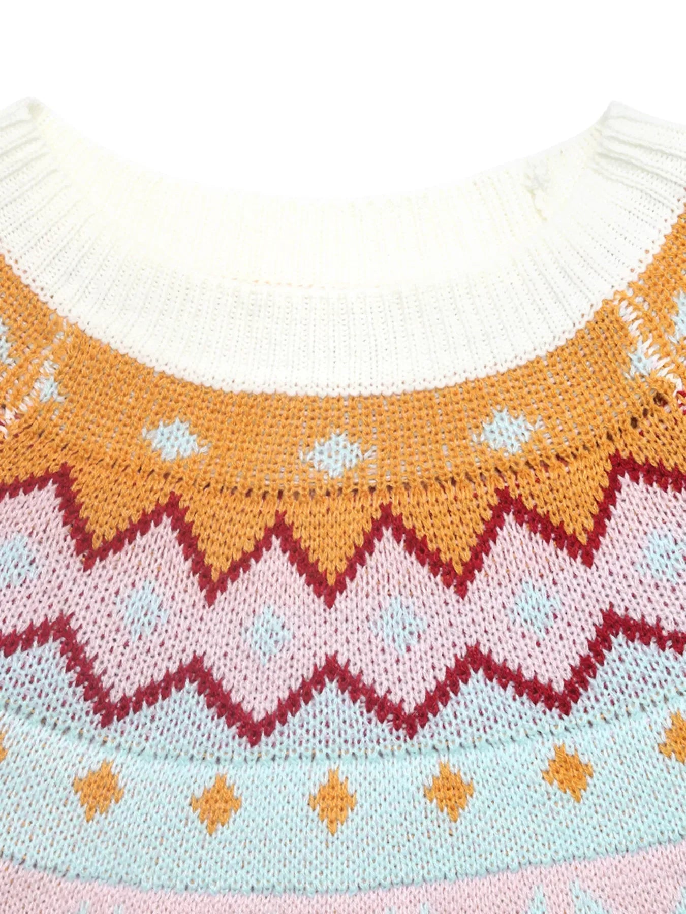 Geometric Pattern Sweater