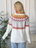Geometric Pattern Sweater