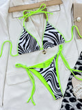 Halter Neck Bikini Set