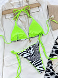 Halter Neck Bikini Set