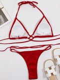 Ribbed Bikini Set