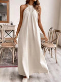 Halter-Neck Maxi Dress - product view 1