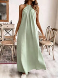 Halter-Neck Maxi Dress - product view 5