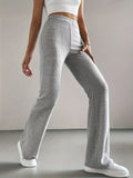 High Waist Flare Pants for Women