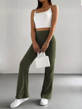 High Waist Flare Pants for Women