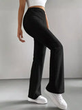 High Waist Flare Pants for Women