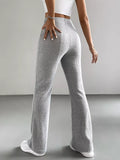 High Waist Flare Pants for Women