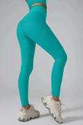 High Waist Leggings for Women Teal / S