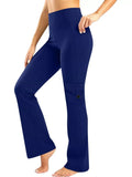 High Waisted Yoga Pants for Women Blue / S