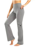 High Waisted Yoga Pants for Women Gray / S