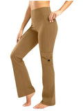 High Waisted Yoga Pants for Women Khaki / S