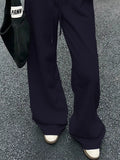 Wide Leg Drawstring Sweatpants