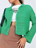 Knit Button-Down Cardigan