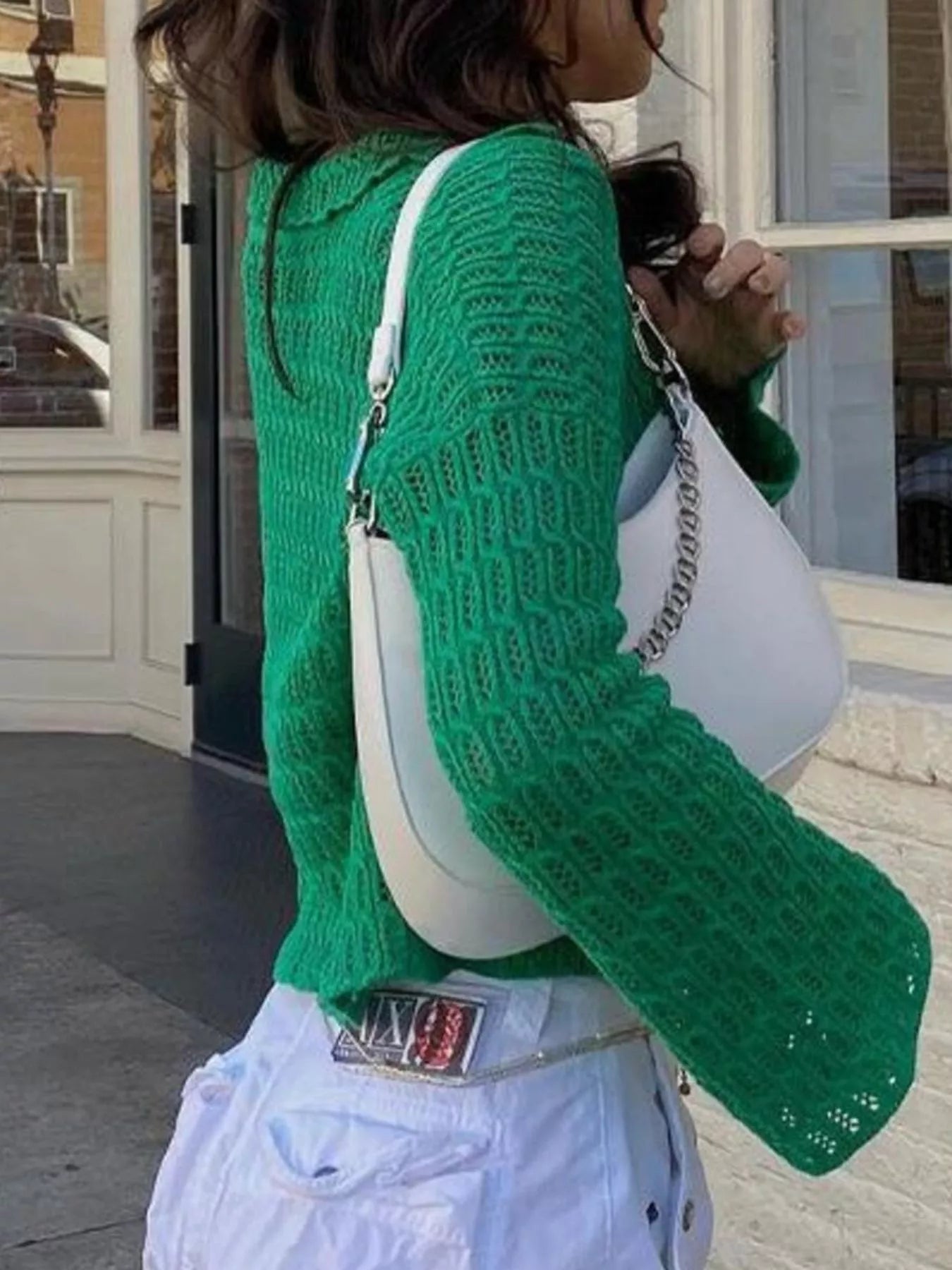 Knit Button-Down Cardigan