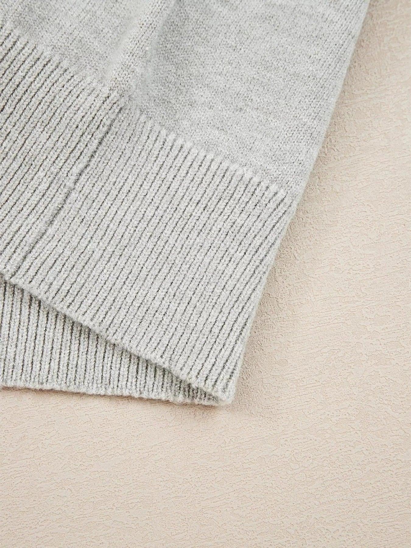 Lace Patchwork Sweater