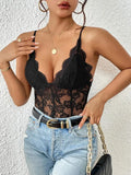 Lace V-Neck Bodysuit