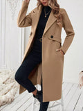 Lapel Collar Longline Coat