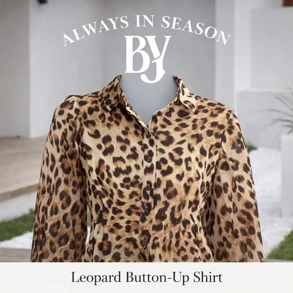 Leopard Print Shirt