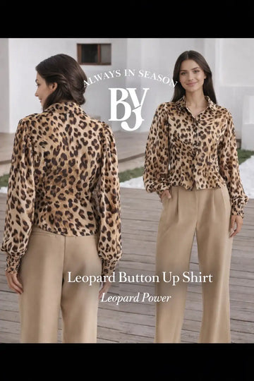 Leopard Print Shirt