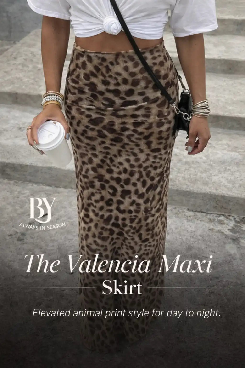 Leopard Maxi Skirt