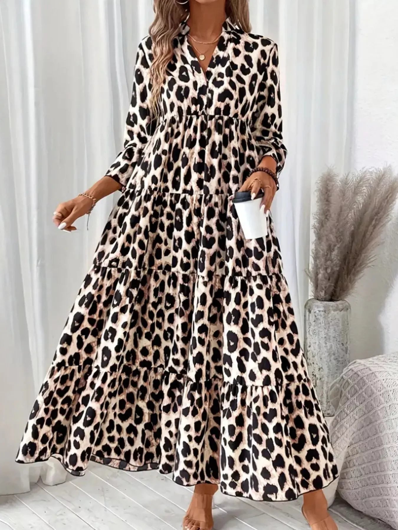 Leopard Midi Dress