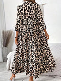 Leopard Midi Dress
