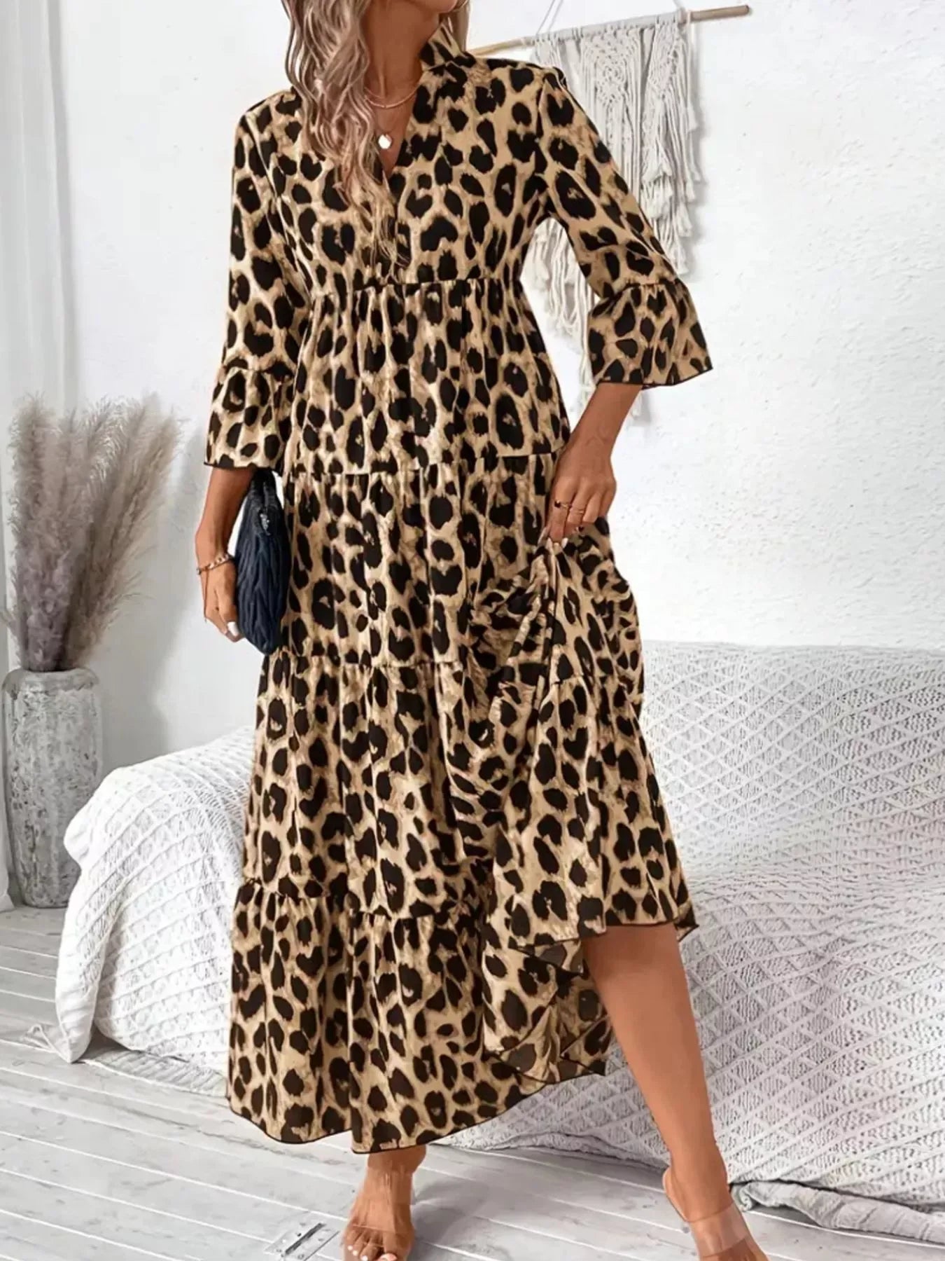 Leopard Midi Dress
