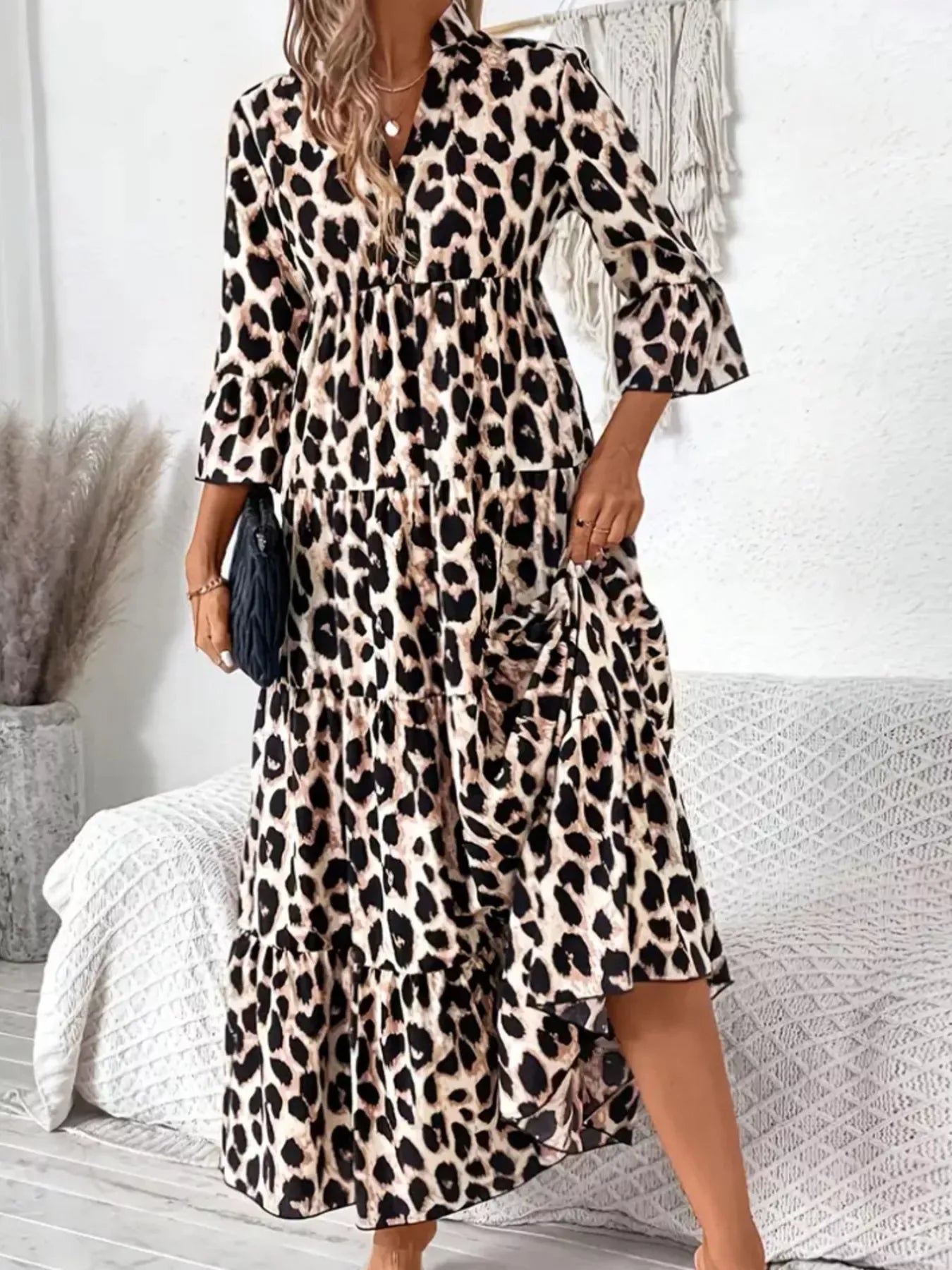 Leopard Midi Dress