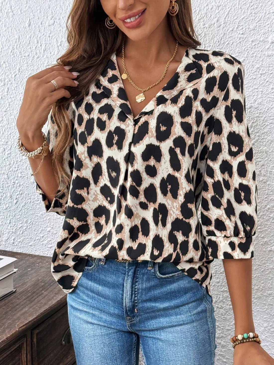 Leopard Blouse