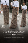 Leopard Maxi Skirt