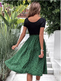 Leopard Print Tie-Waist Dress - product view 6