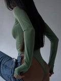 Fitted Long Sleeve Everyday Bodysuit