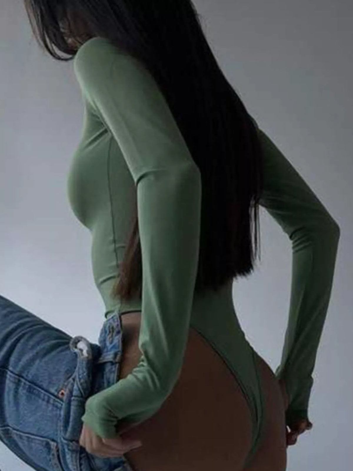 Fitted Long Sleeve Everyday Bodysuit
