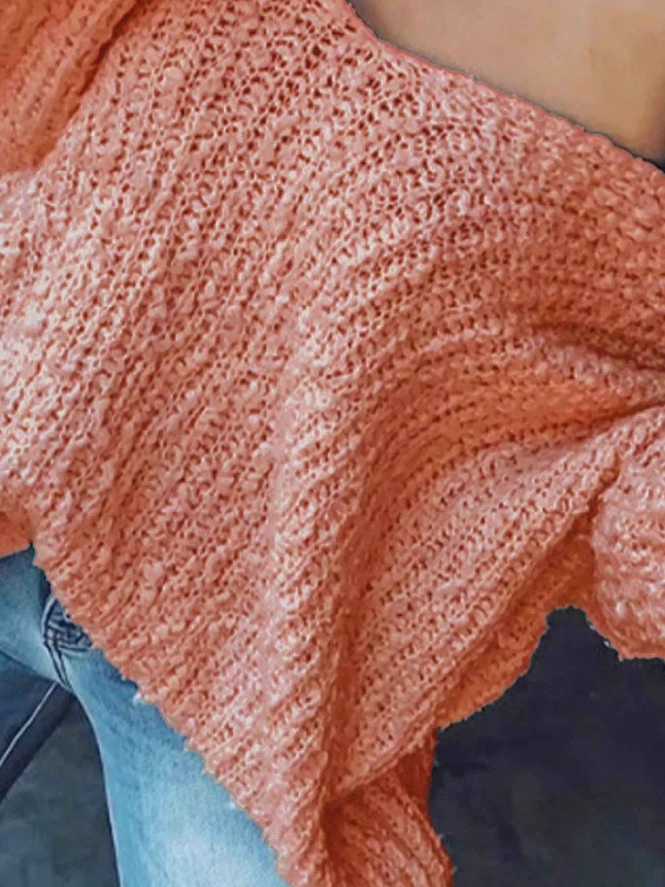 Loose Fit Long Sleeve Sweater