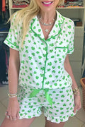 Lucky Clover Lounge Set for Women Green / S