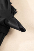 Mesh Patchwork V-Neck Half Sleeve One-Piece Swimsuit