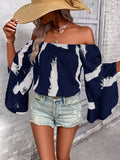 Off Shoulder Bell Sleeve Top