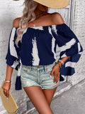 Off Shoulder Bell Sleeve Top