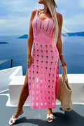 Women’s Sleeveless Beach Cover Ups Pink / S