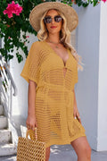 Women’s Tie Waist Beach Cover Ups