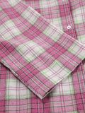 Plaid Long Sleeve Shirt and Pants Set