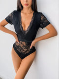 Plunge Lace Bodysuit