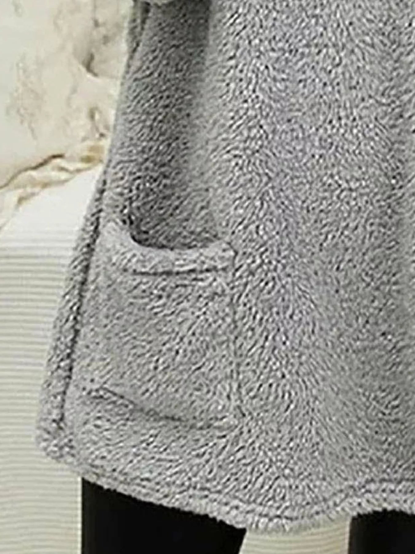Plus Size Letter Print Long Sleeve Fleece Sweatshirt